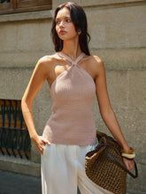 Knit Crisscross-Strap Top