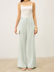 High-Waisted Wide-Leg Pants