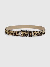 Leopard Printed Buckle Belt