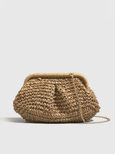 Straw Clutch Bag