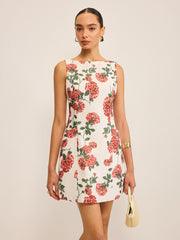 Floral Printed Shift Dress