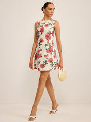 Floral Printed Shift Dress