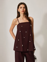 Cotton & Linen Pants Set With Pockets