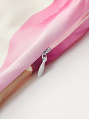 Asymmetric One-Shoulder Floral Print Maxi Dress