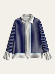 Asymmetrical Stripe Shirt