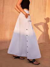 Button-Down Maxi Skirt