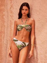 Tropical Print Bikini Bottom