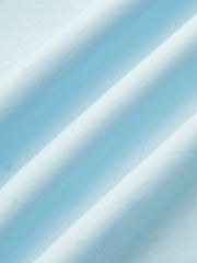 Cotton Ruched Neckline Mini Dress