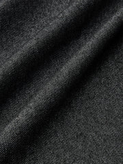 Asymmetric Button-Front Pocket Mini Skirt