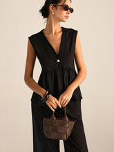 Faux Leather Woven Tote Bag