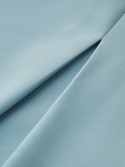 Wrap-Front Belted Blouse