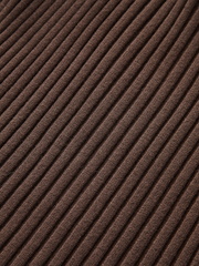 Mock Neck Sheer Paneled Sleeveless Top