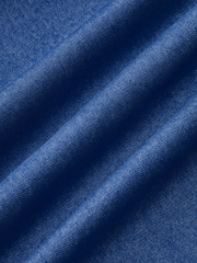 Ruched Polo-Collar Button-Front Midi Dress