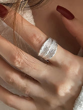 Textured Silver Ring