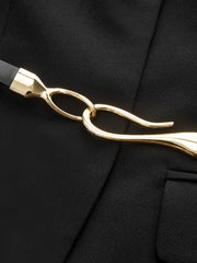 Belted Cap Sleeve Vest