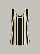 Striped Knit Tank Top
