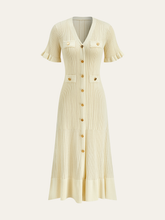 Knit Cardigan Midi Dress