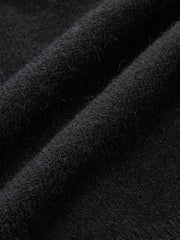 Denim Fringe Trim Cardigan