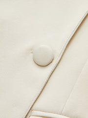 Long Sleeve Belted Blazer