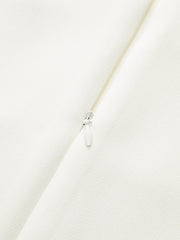 Sleeveless Peplum Back Zipper Top