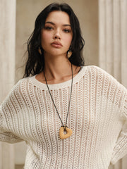 Oversized Crew Neck Sweater