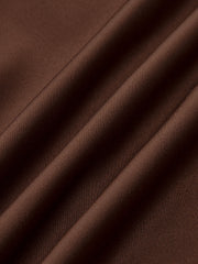 Satin Collared Long Sleeve Bodysuit