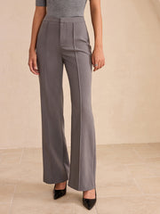 Mid-Waist Flared Pants