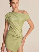 One-Shoulder Ruched Top