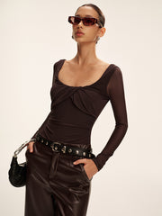 Twist Long-Sleeve T-Shirt