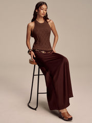 Diamond Pattern Sweater Vest