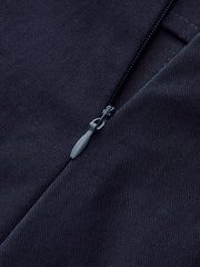 Floral Eyelet Embroidery Cotton Blend Pants