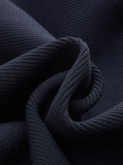 Ribbed Knit Flare Sweater Dress