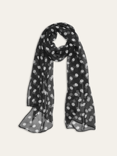 Polka Dot Sheer Scarf