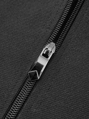 Velvet Piping Zipper Corset