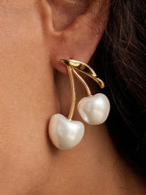 Double-Cherry Drop Earrings