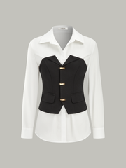 2 in 1 Long Sleeve Shirt