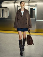 Double-Breasted Trench Coat