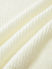 Wrap Fringe Wool Blend Sweater