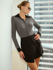 Contrast Collar & Cuff Slim Fit T-Shirt