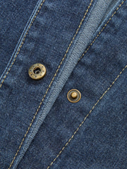 Belted Denim Shirt Jacket