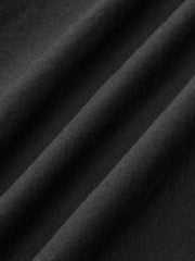 Flared Sleeve Asymmetric Wrap Shirt