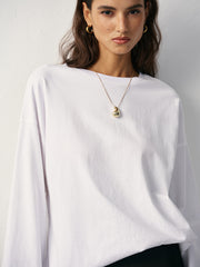 Long Sleeve Cotton T-Shirt