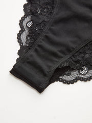 Long Sleeve Sheer Lace Mesh Bodysuit