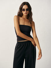 Bra-Free Fitted Strapless Top