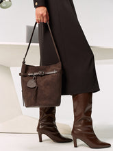 PU Leather Bucket Bag