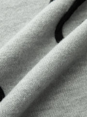 Floral Applique Cap Sleeve Sweater Vest