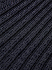 Collared Buttoned Peplum Cardigan