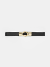 Interlocking Ring Buckle Elastic Belt