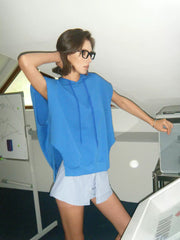 Sleeveless Hooded Sweatshirt