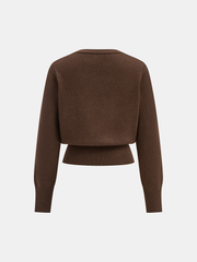 Asymmetric Button Front Cardigan